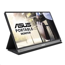 ASUS ZenScreen MB16AC 15,6" IPS prenosný USB-C monitor 1920x1080 800:1 5ms 220cd  čiernp-stroeborný 