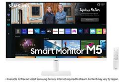 Samsung Smart Monitor M5 32" LED VA 1920x1080 Mega DCR 4ms 250cd HDMI USB Wifi biely 