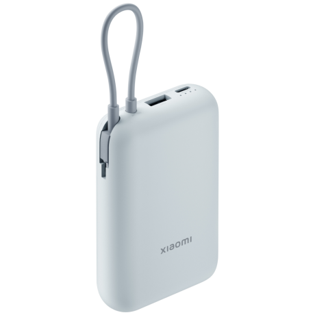 Xiaomi Power Bank 10000mAh (Integrated Cable) Ice Blue GL 