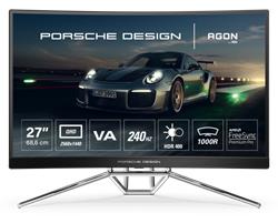 AOC PD27 27"W LED 2560x1440 80 000 000:1 1ms 500cd 2xHDMI DP 240Hz repro 