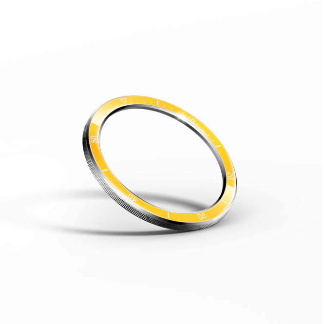 Náhradní luneta pro Xiaomi Watch S3, Yellow 